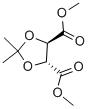 (-)-二甲基-2,3-邻异丙亚基-L-酒石酸酯,(4R,5R)-2,2-DIMETHYL-1,3-DIOXOLANE-4,5-DICARBOXYLIC ACID DIMETHYL ESTER