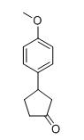 3-(4-甲氧基苯基)环戊酮,3-(4-METHOXYPHENYL)CYCLOPENTANONE