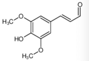 反-3,5-二甲氧基-4-羟基肉桂,sinapoyl aldehyde