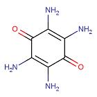 2,3,5,6-四(氨基)对苯醌,2,3,5,6-tetraaminocyclohexa-2,5-diene-1,4-dione
