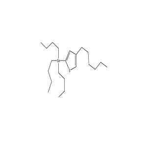 (4-己基噻吩基)三丁基锡,tributyl(4-hexylthiophen-2-yl)stannane
