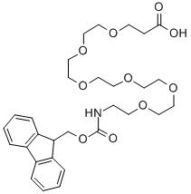 5,8,11,14,17,20-六氧杂-2-氮杂二十三碳二酸 1-(9H-芴-9-基甲基)酯,Fmoc-PEG6-propionic acid