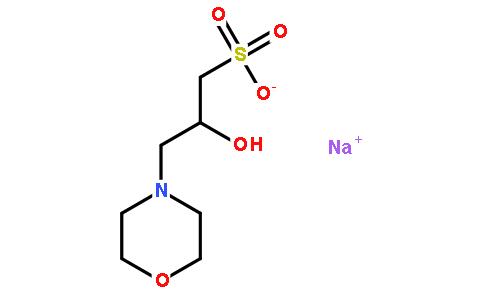 3-(N-吗啡啉)-2-羟基丙磺酸钠盐,MOPSO sodium salt