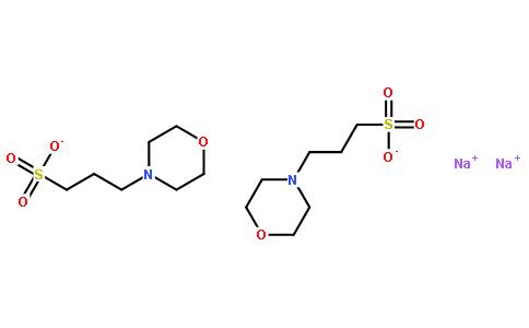 3-(N-嗎啡啉)丙磺酸半鈉鹽,MOPS hemisodium salt