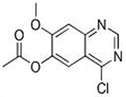 6-ACETOXY-4-CHLORO-7-METHOXYQUINAZOLINE,6-ACETOXY-4-CHLORO-7-METHOXYQUINAZOLINE