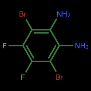 3,6-二溴-4,5-二氟-1,2-苯二胺