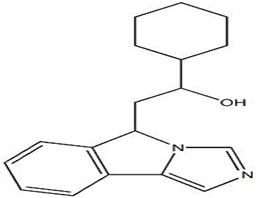 1-环己基-2-(5H-咪唑并[5,1-a]异吲哚-5-基)乙醇,1-CYCLOHEXYL-2-(5H-IMIDAZO[5,1-A]ISOINDOL-5-YL)ETHANOL