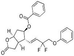 (3aR,4R,5R,6aS)- 5-(苯甲酰氧基)-4-[(1E)-3,3-二氟-4-苯氧基-丁烯-1-基]六氢-2H-环戊并[b]呋喃-2-酮