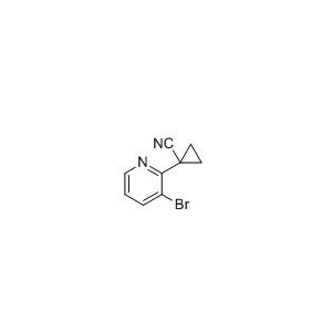 1-(3-溴吡啶-2-基)环丙烷甲腈,1-(3-BROMOPYRIDIN-2-YL)CYCLOPROPANECARBONITRILE
