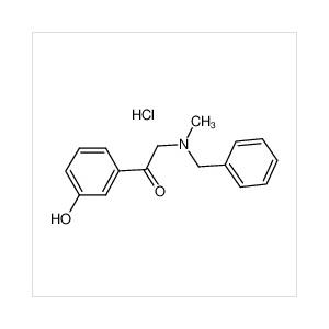 1-(3-羟基苯基)-2-[甲基(苯甲基)氨基]-乙酮盐酸盐,benzyl(3-hydroxyphenacyl)methylammonium chloride