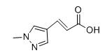 (2E)-3-(1-甲基-1H-吡唑-4-基)丙烯酸,(2E)-3-(1-METHYL-1H-PYRAZOL-4-YL)ACRYLIC ACID