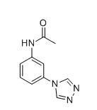 N-(3-(4H-1,2,4-triazol-4-yl)phenyl)acetamide