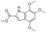 4,6,7-三甲氧基吲哚-2-羧酸甲酯,Methyl 4,6,7-Trimethoxyindole-2-carboxylate