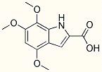 4,6,7-三甲氧基吲哚-2-羧酸,4,6,7-Trimethoxyindole-2-carboxylic Acid