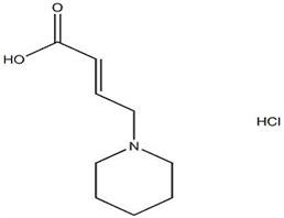 (2E)-4-(1-哌啶基)-2-丁烯酸盐酸盐
