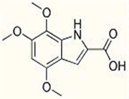 4,6,7-三甲氧基吲哚-2-羧酸