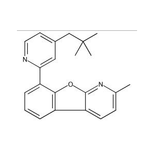 8-[4-(2,2-二甲丙基)-2-吡啶基]-2-甲基苯并呋喃[2,3-B]吡啶,8-[4-(2,2-dimethylpropyl)-2-pyridinyl]-2-methylBenzofuro[2,3-b]pyridine