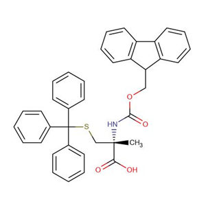 (2R)-2-({[(9H-fluoren-9-yl)methoxy]carbonyl}amino)-2-methyl-3-[(triphenylmethyl)sulfanyl]propanoic a,(2R)-2-({[(9H-fluoren-9-yl)methoxy]carbonyl}amino)-2-methyl-3-[(triphenylmethyl)sulfanyl]propanoic acid