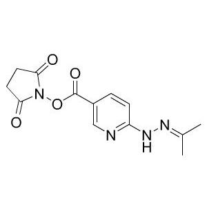 对-丙腙基吡啶甲酸N-羟基琥珀酰亚胺酯（S-SANH）,2,5-dioxopyrrolidin-1-yl 6-(2-(propan-2-ylidene)hydrazinyl)nicotinate （S-SANH）