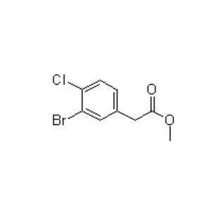 (3-溴-4-氯-苯基)-乙酸甲酯,(3-Bromo-4-chloro-phenyl)-acetic acid methyl ester