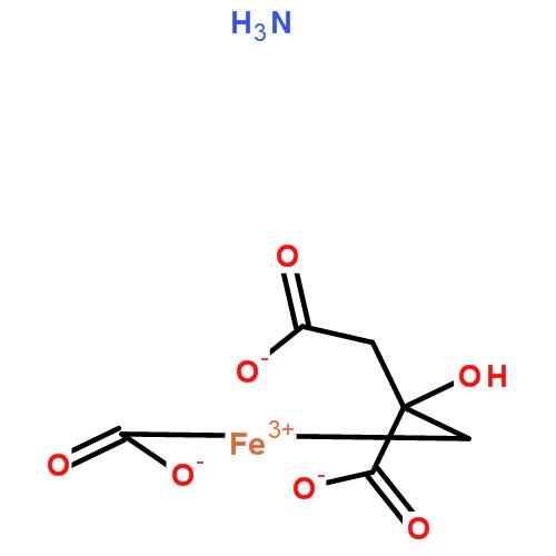柠檬酸铁铵,Ammonium ferril citrate brown