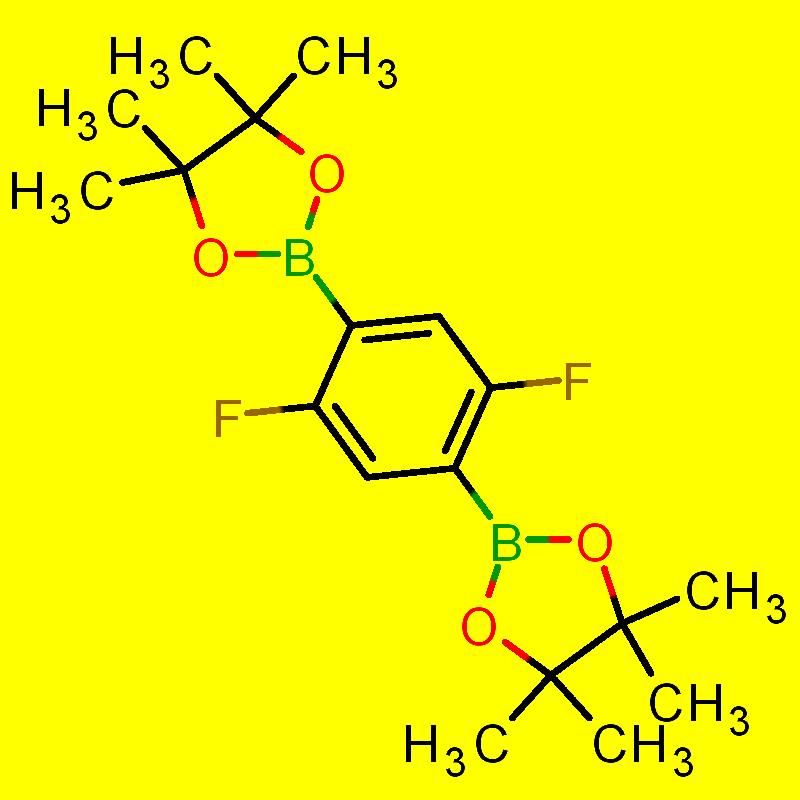 2,5-二氟-1,4-亚苯基二硼酸频那醇酯,2,5-Difluoro-1,4-phenylenediboronic acid,pinacol ester
