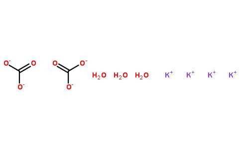 结晶碳酸钾,Potassium carbonate sesquihydrate