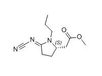 普拉克索雜質(zhì)16,(S,E)-methyl 2-(5-(cyanoimino)-1-propylpyrrolidin-2-yl)acetate