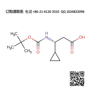 (3R)-3-(Boc-Amino)-3-Cyclopropylpropanoic acid