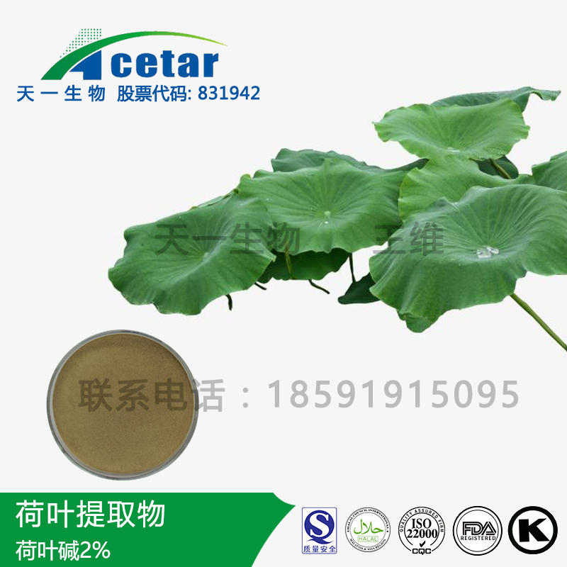 荷葉提取物 荷葉堿,Lotus Leaf Extract Nuciferin