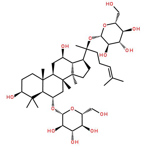 人参皂苷Rg1,Ginsenoside Rg1