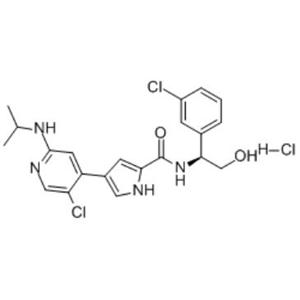 Ulixertinib hydrochloride (BVD-523 hydrochloride; VRT752271 hydrochloride
