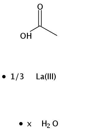 乙酸镧,Lanthanum acetate hydrate