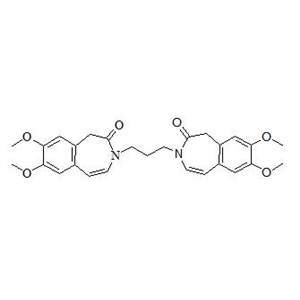 鹽酸伊伐布雷定脫氫二聚體雜質(zhì)，3,3'-丙烷-1,3-二基雙(7,8-二甲氧基-1,3,-二氫-2H-3-苯并氮雜-2-酮)