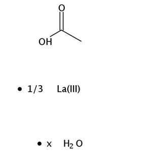 乙酸镧,Lanthanum acetate hydrate