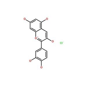 氯化花青素,Cyanidin chloride