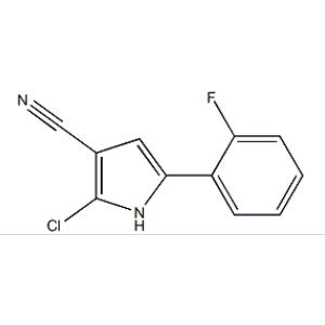 2-氯-5-(2-氟苯基)-1H-吡咯-3-甲腈