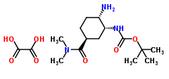 (1S,2R,4S)-1-氨基-4-(二甲基氨基羰基)-环己基-2-氨基甲酸叔丁酯草酸盐,N-[(1R,2S,5S)-2-amino-5-[(dimethylamino)carbonyl]cyclohexyl]-Carbamic acid, 1,1-dimethylethyl ester, ethanedioate (1:1)
