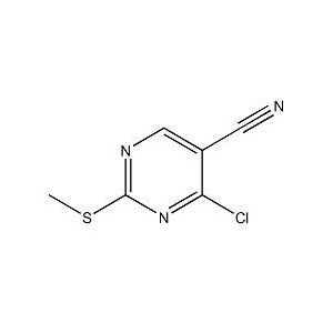 2-甲硫基-4-氯-5-氰基嘧啶,4-Chloro-2-(Methylthio)pyriMidine-5-carbonitrile