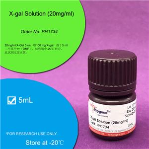 X-gal溶液 (20mg/ml)