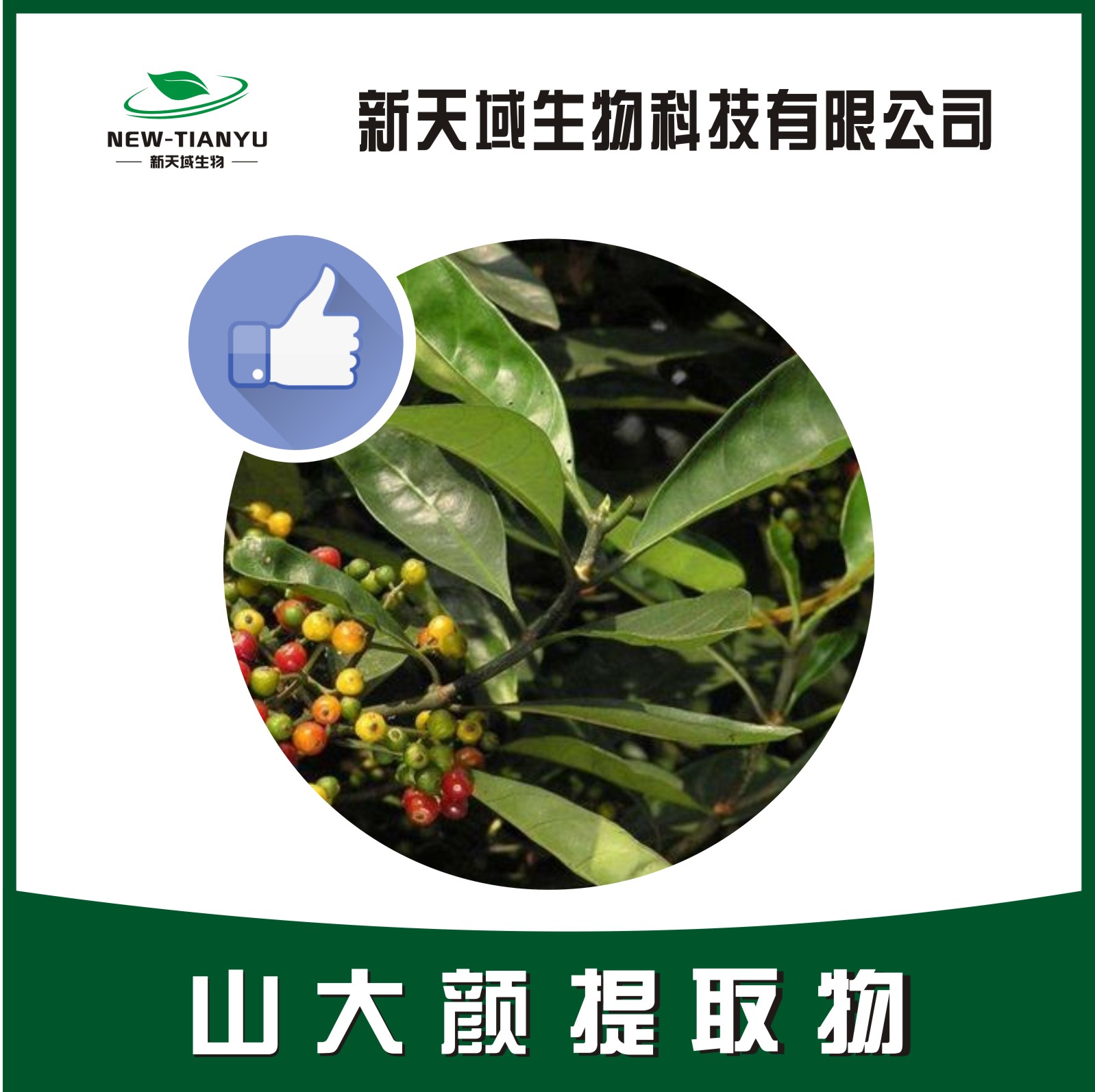 山大颜提取物,Psychotria asiaticaL.