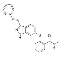 阿西替尼,Axitinib