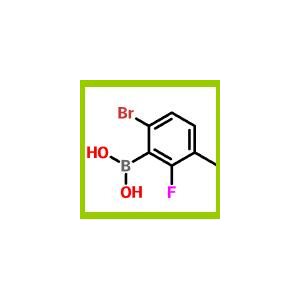 6-溴-2-氟-3-甲基苯硼酸,6-Bromo-2-fluoro-3-methylphenylboronic acid