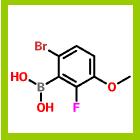 6-溴-2-氟-3-甲氧基苯硼酸,6-Bromo-2-fluoro-3-methoxybenzeneboronic acid