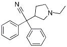 α-(1-乙基-3-四氢吡咯基)-2,2-二苯乙腈
