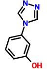 3-(4H-1,2,4-三唑-4-基)苯酚,3-(1,2,4-triazol-4-yl)phenol