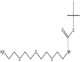 (2-(2-(2-(2-氨基乙氧基)乙氧基)乙氧基)乙基)氨基甲酸叔丁,NHBoc-PEG3-amin