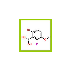 6-溴-2-氟-3-甲氧基苯硼酸,6-Bromo-2-fluoro-3-methoxybenzeneboronic acid