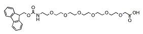 Fmoc酰胺-六聚乙二醇-乙酸,Fmoc-NH-PEG6-CH2COOH,Fmoc-NH-PEG6-CH2COOH