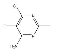 2-甲基-5-氟-4-氨基-6-氯嘧啶,6-Chloro-5-fluoro-2-methylpyrimidin-4-amine